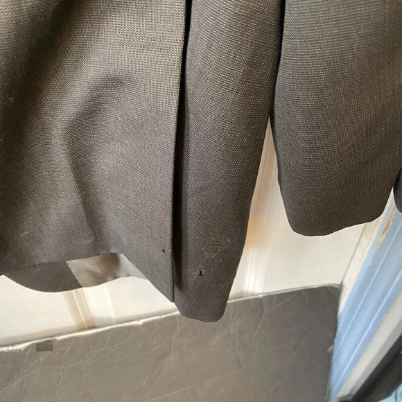 Calvin Klein Lord & Taylor Men's 44L Slim Fit Suit Blazer Jacket Gray 100% Wool - Picture 14 of 14